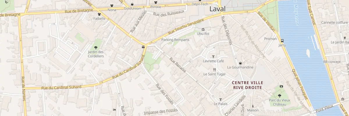 Plan du 15 Rue Renaise à Laval