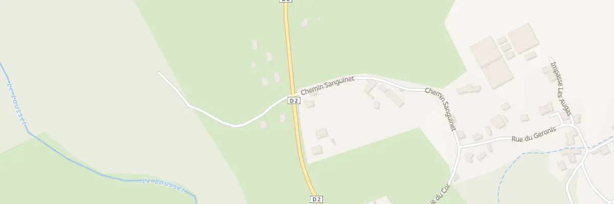 Plan du 3 Rte de la Soule à Sus