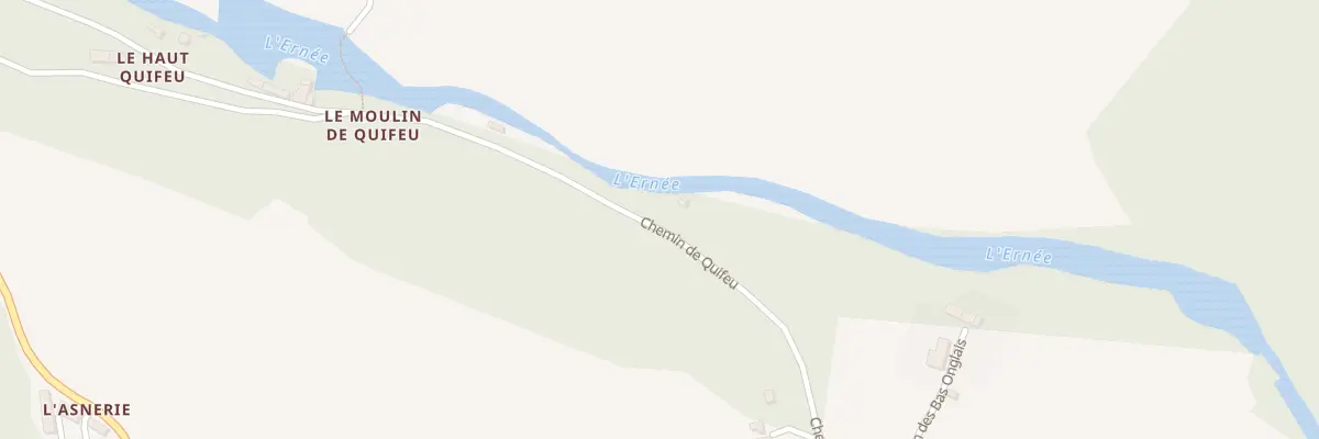 Plan du 582 Che de Quifeu à Saint-Jean-sur-Mayenne