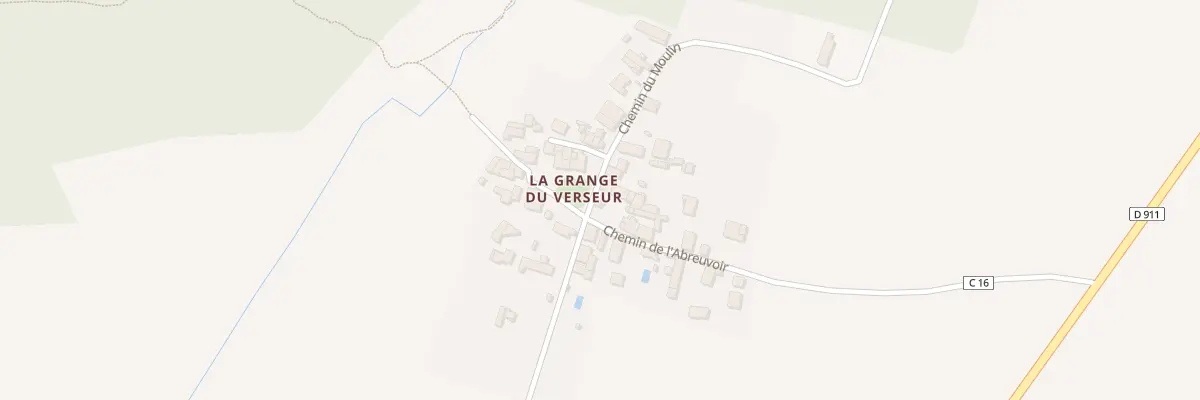 Plan du 1 Che du Moulin à Surgères