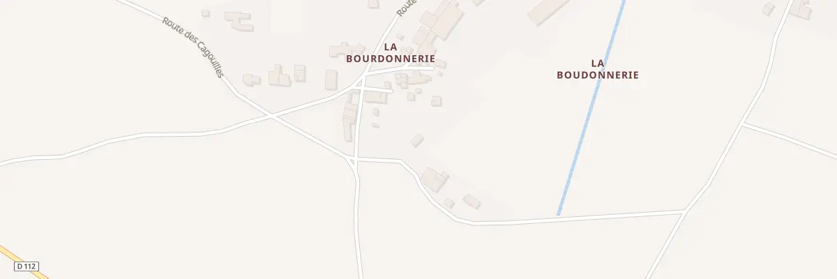 Plan du 5 La Boudonnerie à Genouillé