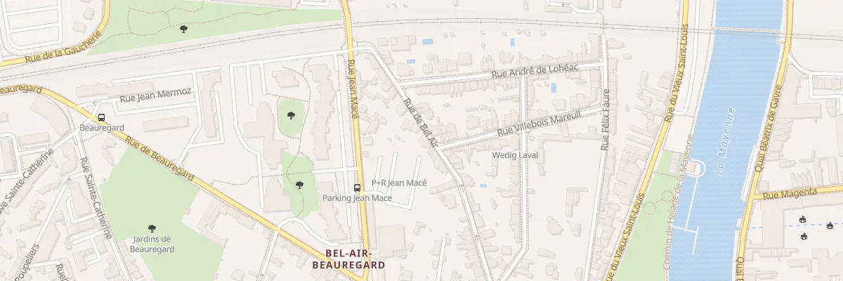 Plan du 53 Rue de Bel Air à Laval