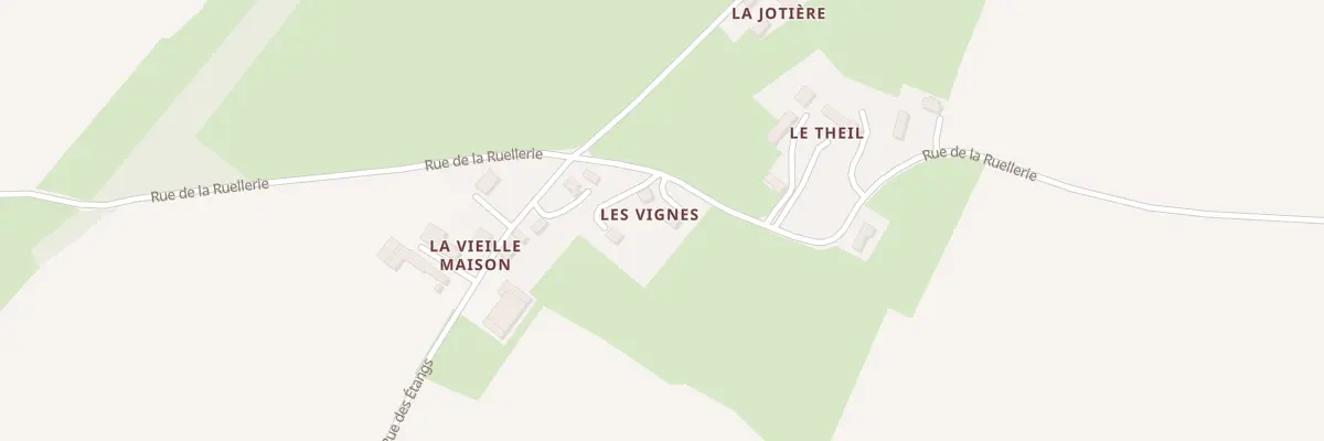 Plan du 715 Rue de la Ruellerie à Cahagnolles