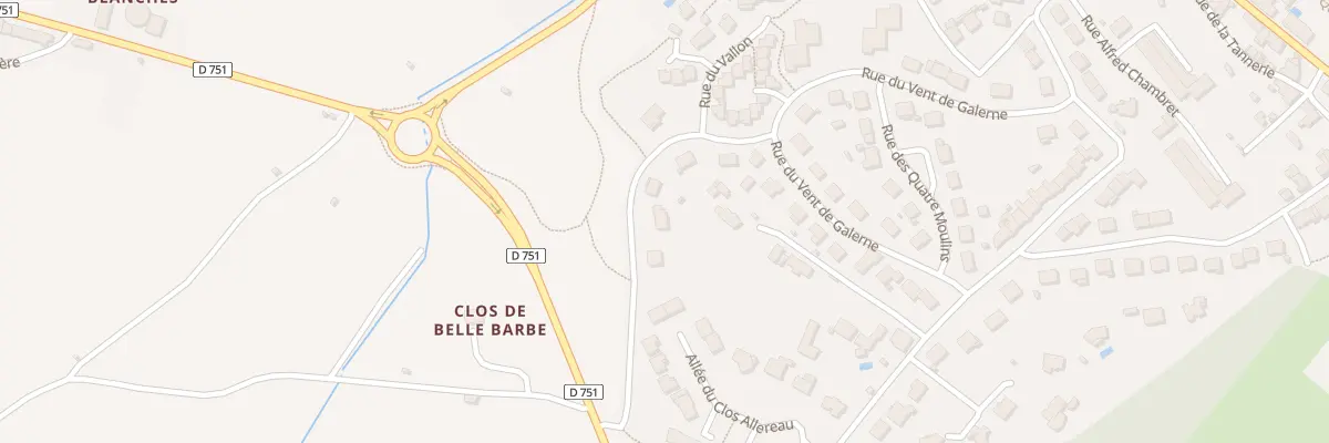 Plan du 7 Rue de l’Ermitage à Chalonnes-sur-Loire