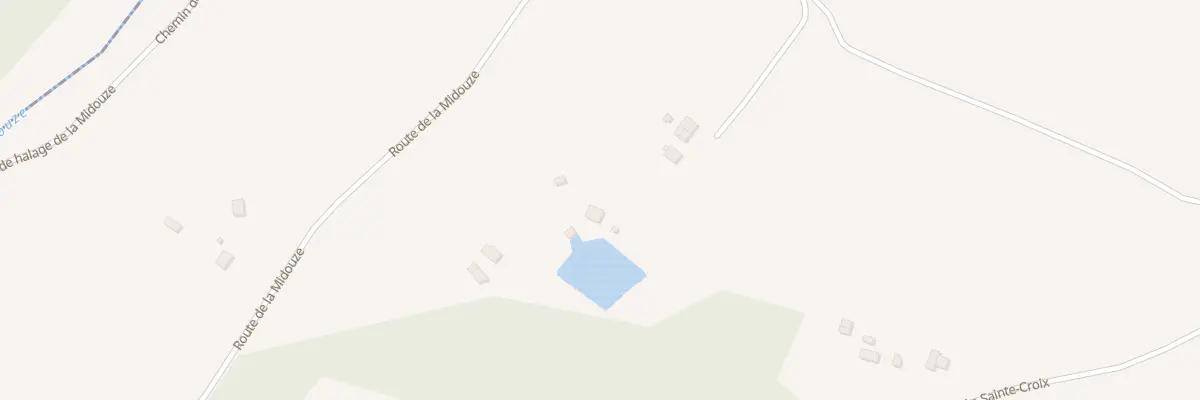 Plan du 2234 Rte de la Midouze à Carcarès-Sainte-Croix