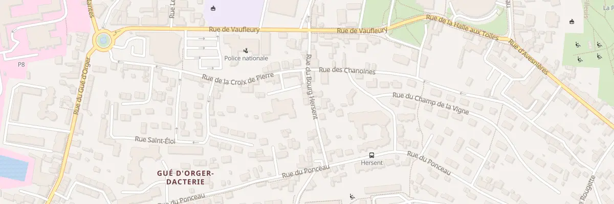 Plan du 20 Rue du Bourg Hercent à Laval