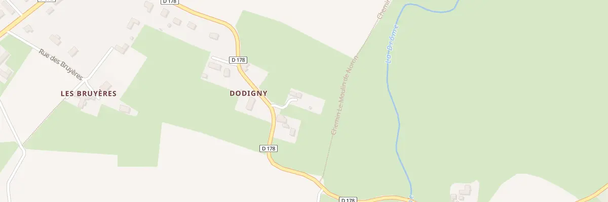 Plan du 5 Rte de Juaye-Mondaye à Noron-la-Poterie