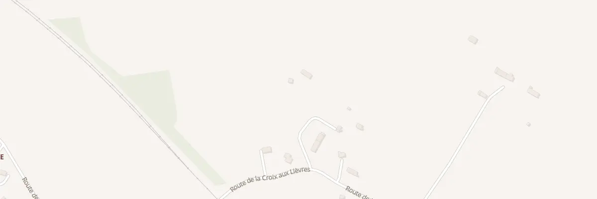Plan du 13B Rte Crx aux Lievres - Viessoix à Valdallière
