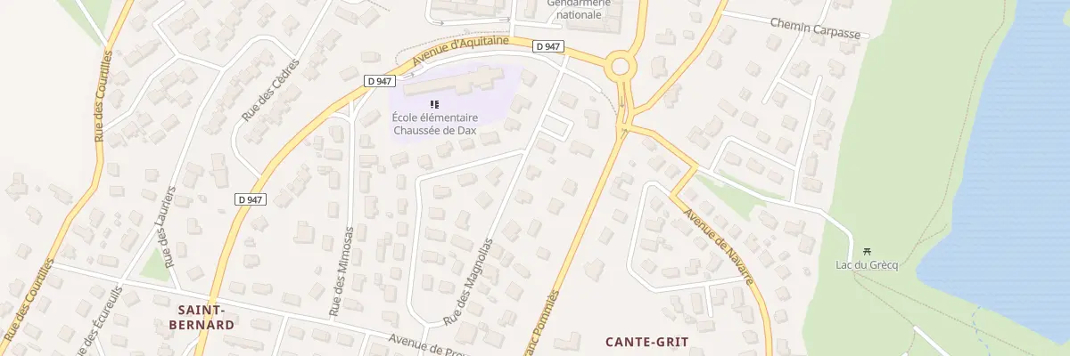 Plan du 14 Rue des Magnolias à Orthez