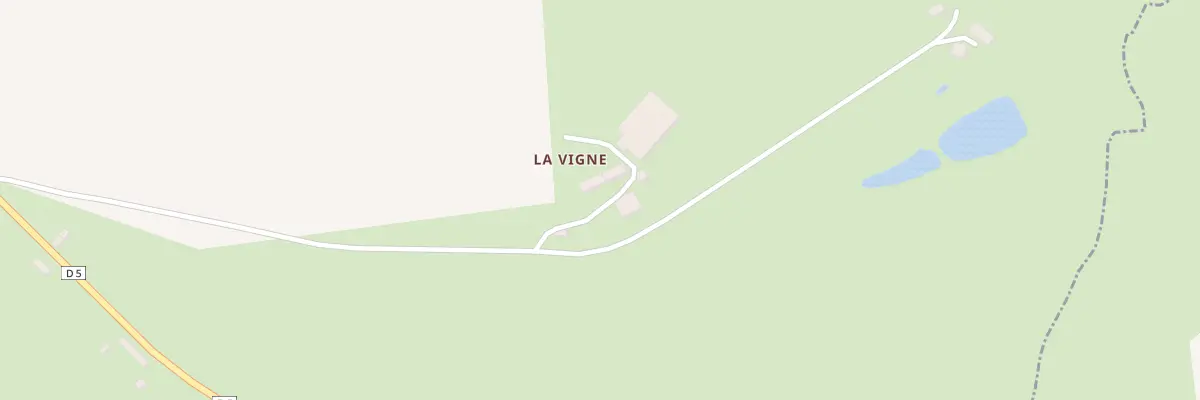 Plan du 1 La Vigne à Brecé