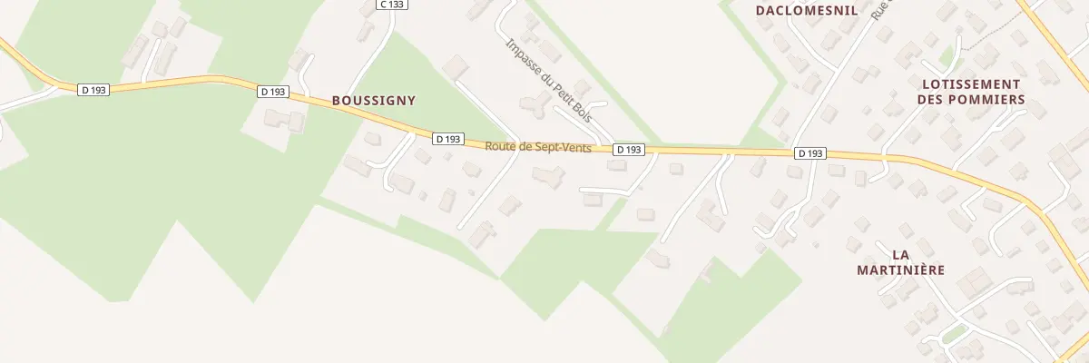 Plan du 11 Imp des Champs de Lin à Cahagnes