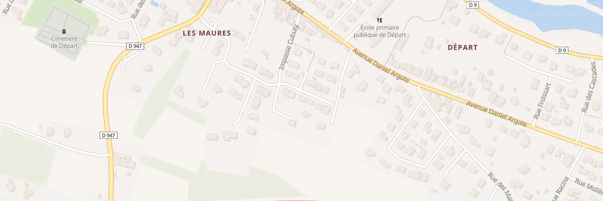 Plan du 22 Rue Jules Ferry à Orthez