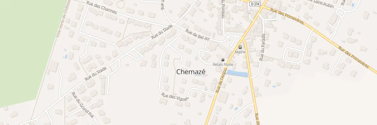 Plan du 5 Imp du Val Fleuri à Chemazé