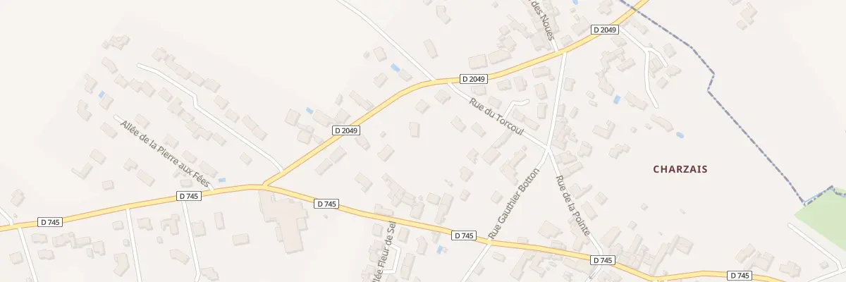 Plan du 10 Rue du riveau à Fontenay-le-Comte