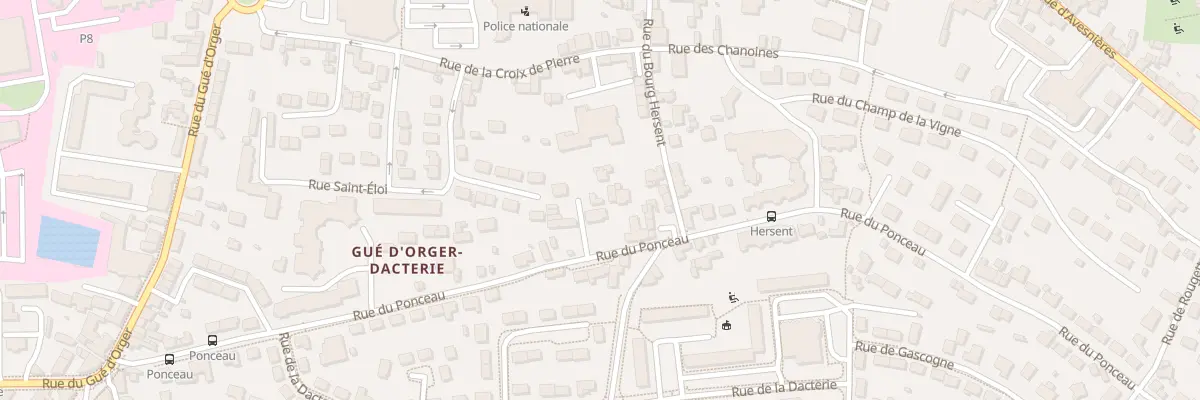Plan du 90 Rue du Ponceau à Laval
