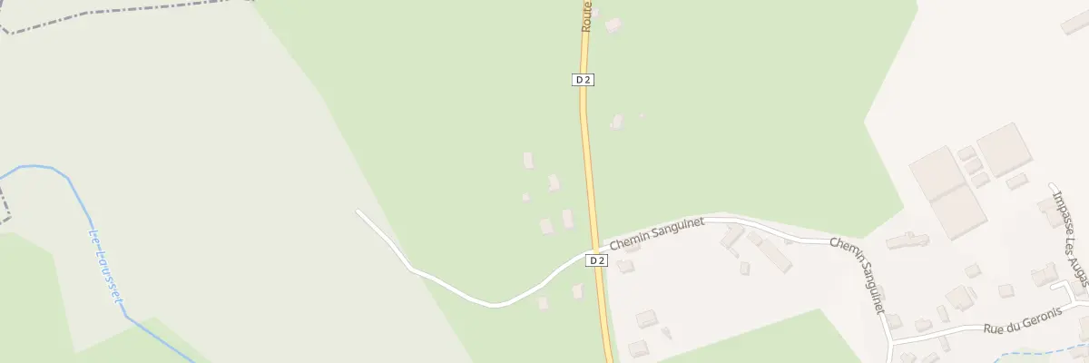 Plan du 4 Rte de la Soule à Sus