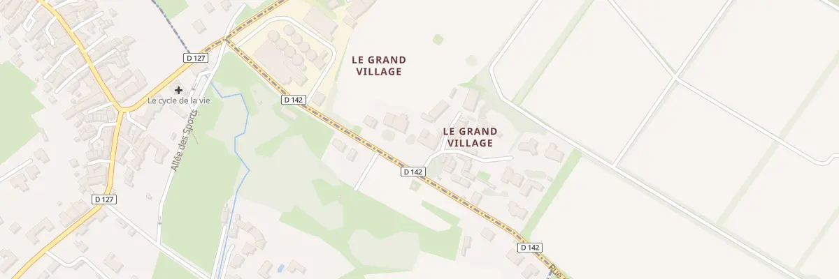 Plan du 326 Rue du Grand Village à Varzay