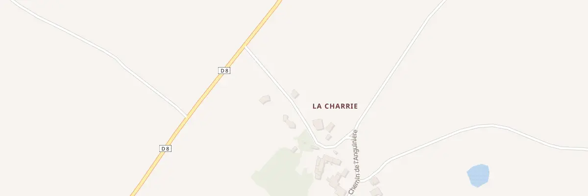 Plan du 5185 La Charrie à Montournais
