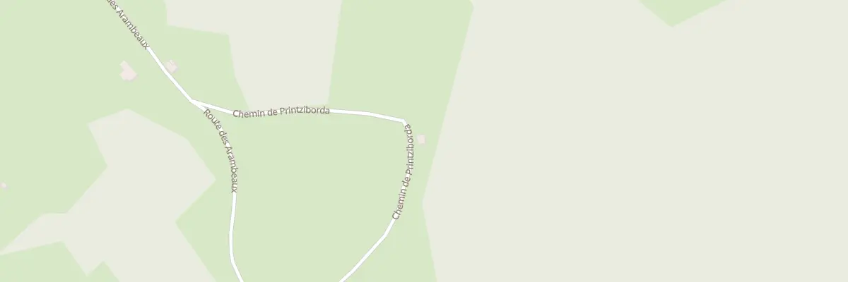Plan du 25 Che de Printziborda à Barcus
