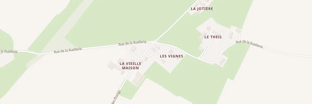 Plan du 857 Rue des Étangs à Cahagnolles