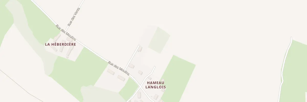 Plan du 1562 Rue des Moulins à Cahagnolles