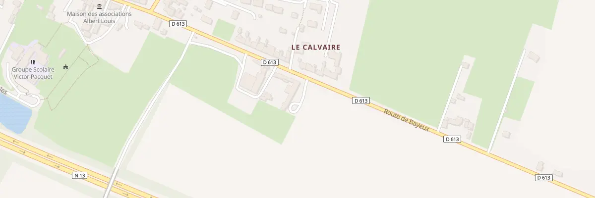 Plan du 1 Rte de Bayeux à Tour-en-Bessin