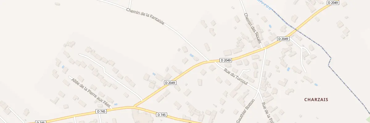 Plan du 13 Rue du riveau à Fontenay-le-Comte