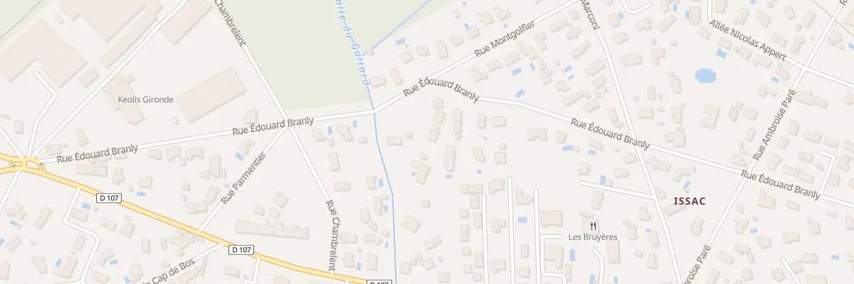 Plan du 74C Rue Edouard Branly à Saint-Médard-en-Jalles