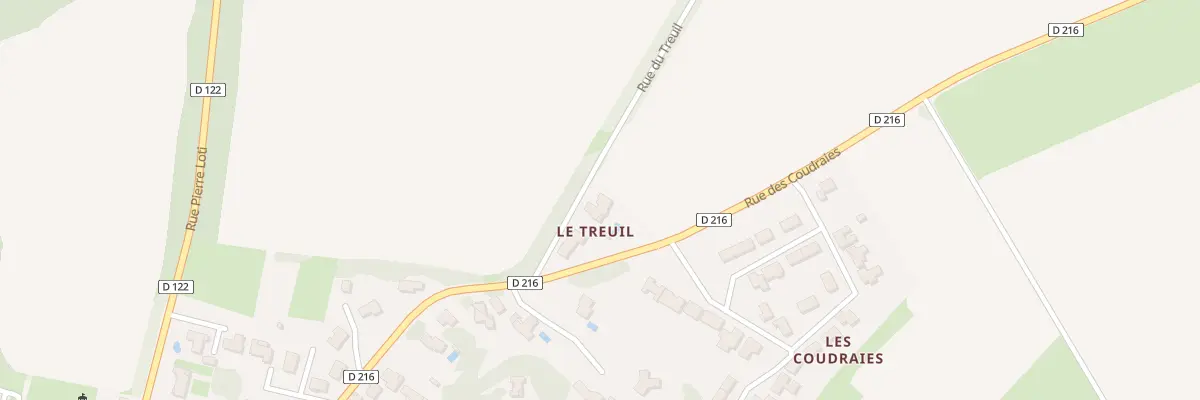 Plan du 1 Rue du Treuil à Saint-Porchaire