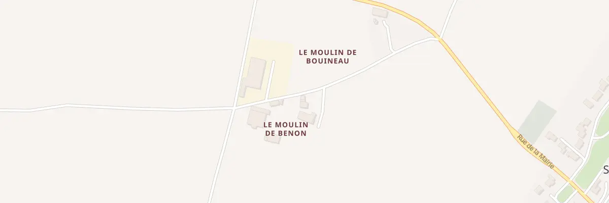Plan du 3 Le Moulin de Benon à Saint-Coutant-le-Grand