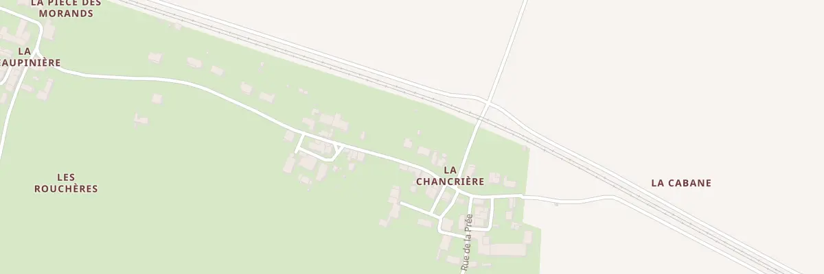Plan du 20 Rue de la Chancrière à Bords
