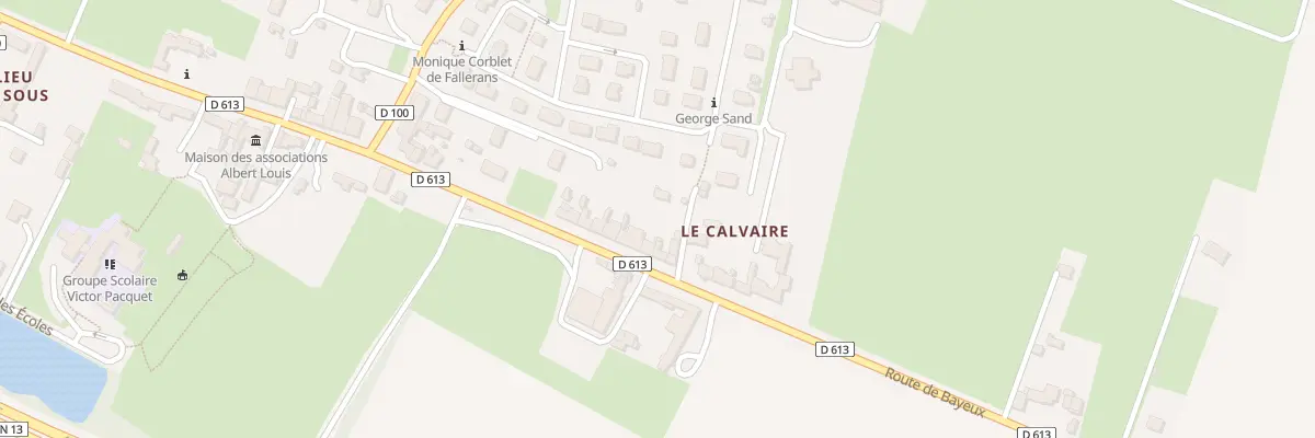 Plan du 54 Rte de Bayeux à Tour-en-Bessin