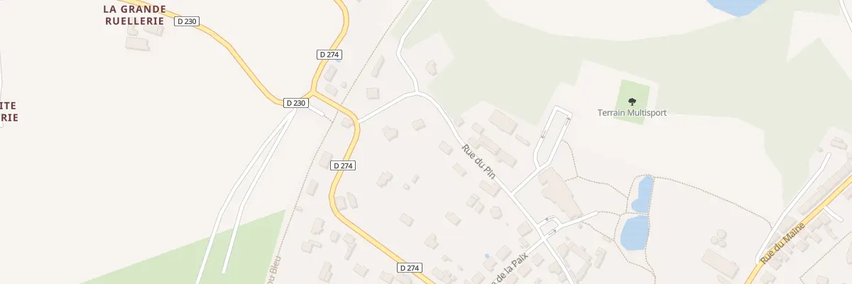 Plan du 7 Rue du Pin à Chemazé