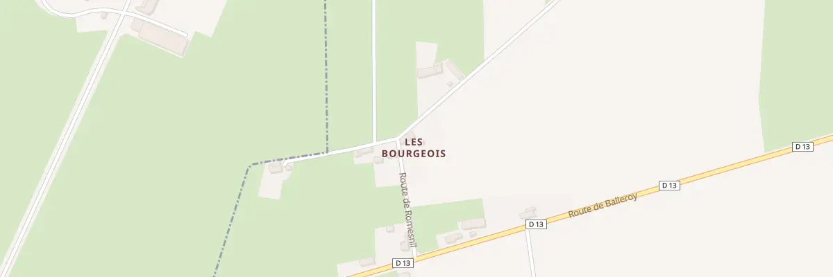 Plan du 5026 Les Bourgeois à Saint-Paul-du-Vernay