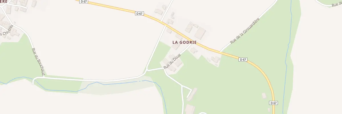 Plan du 14 Rue du Doué à Antigny