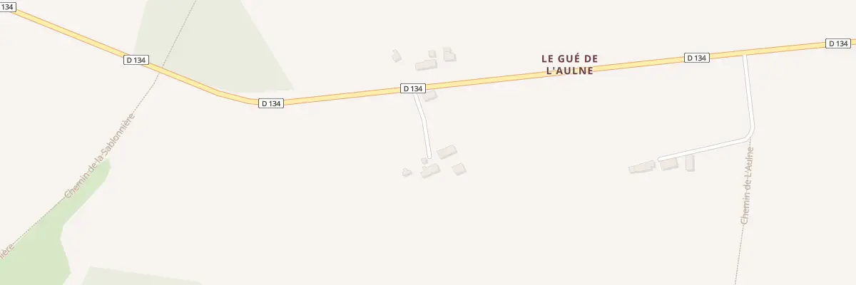 Plan du 5042 Le Gue de l’Aulne à Saint-Georges-de-Rouelley