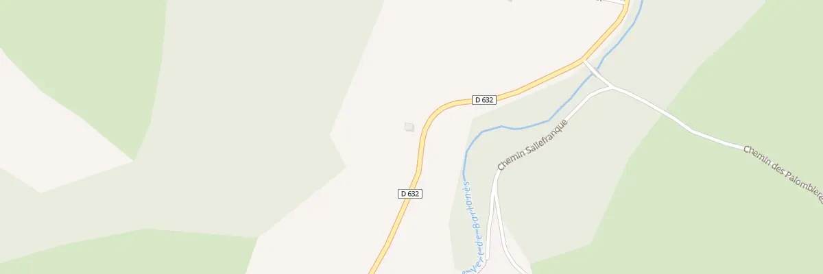 Plan du 5258 Qua de Barlanes à Lanne-en-Barétous