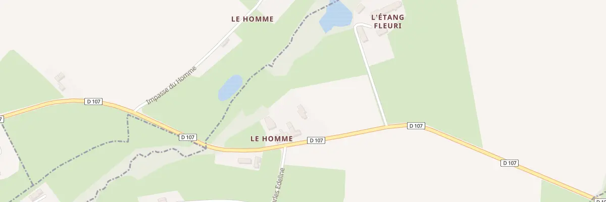 Plan du 490 Rte de la 43ème ID Britannique à Cahagnes