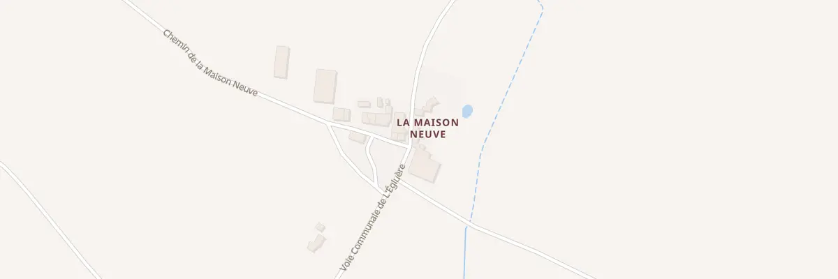 Plan du 36 Rue de la Maison Neuve à Antigny