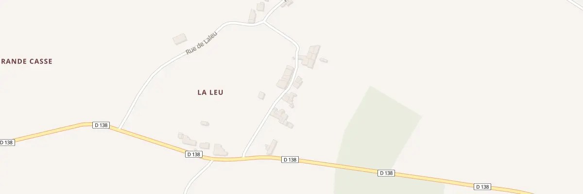 Plan du 5099 La Leu à Thézac