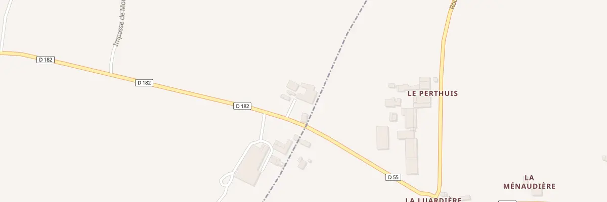 Plan du 5202 La Luardiere à Saint-Cyr-du-Bailleul
