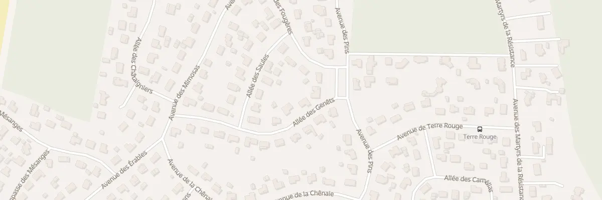 Plan du 4 All des Genêts à Martignas-sur-Jalle