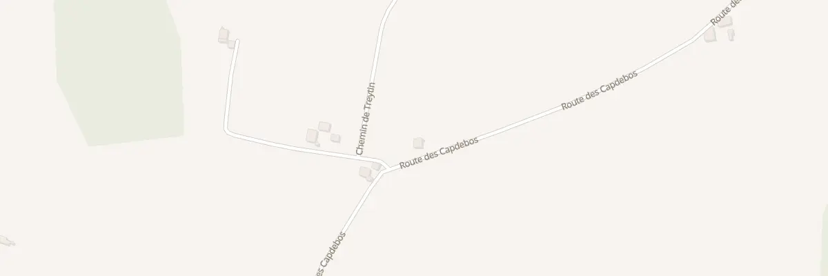 Plan du 649 Rte des Capdebos à Lahosse