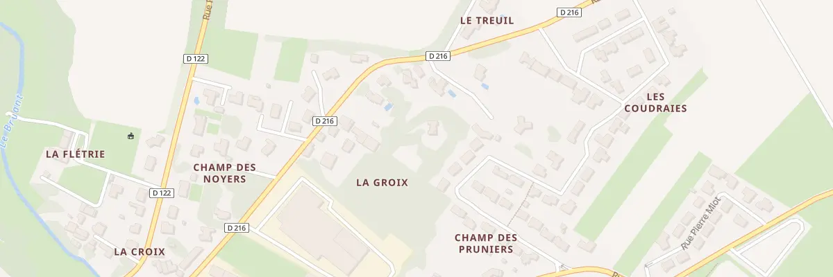 Plan du 12 Rue des Coudraies à Saint-Porchaire