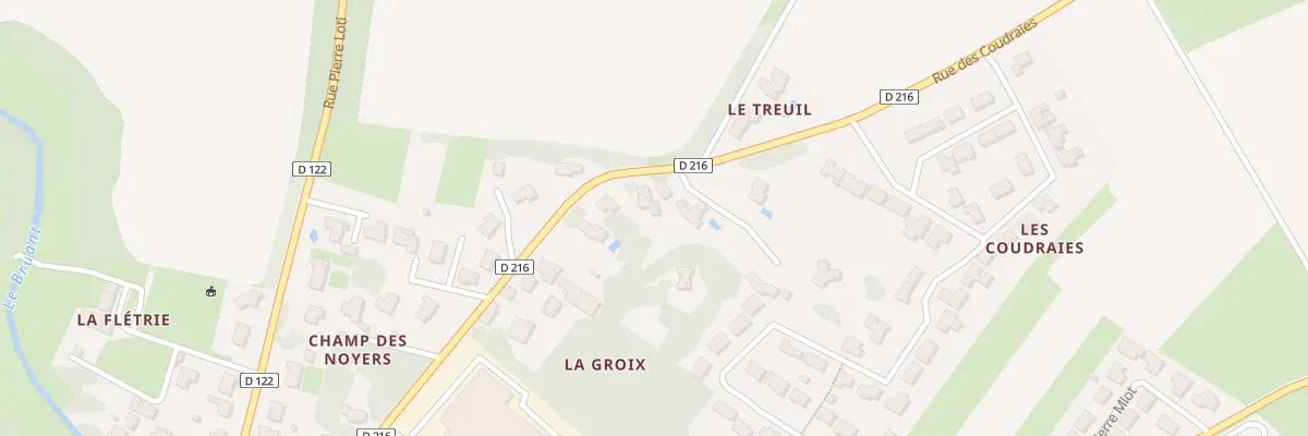 Plan du 18 Rue des Coudraies à Saint-Porchaire