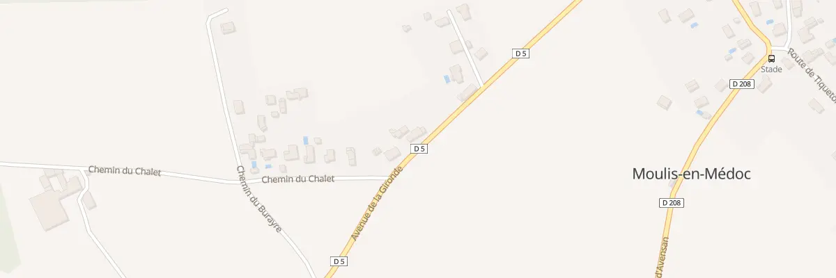 Plan du 124 Av de la Gironde à Moulis-en-Médoc