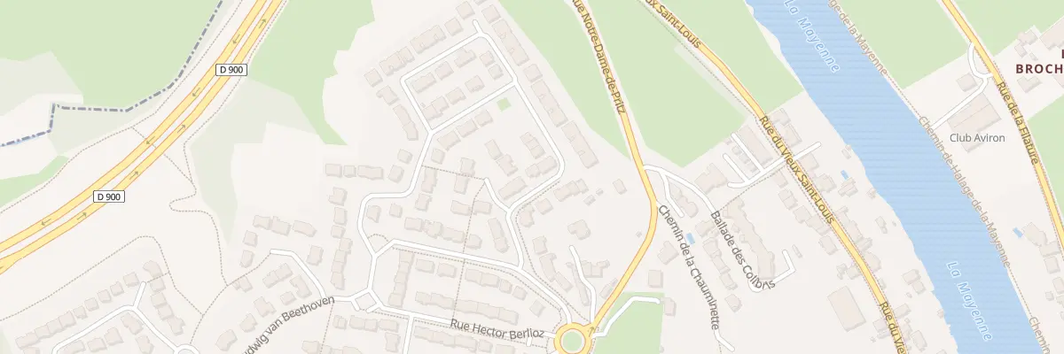 Plan du 17 Rue Jean Sebastien Bach à Laval