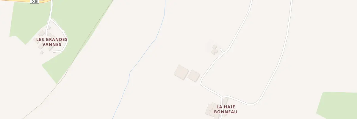 Plan du 5 La Haie Bonneau à Saint-Pierre-des-Échaubrognes