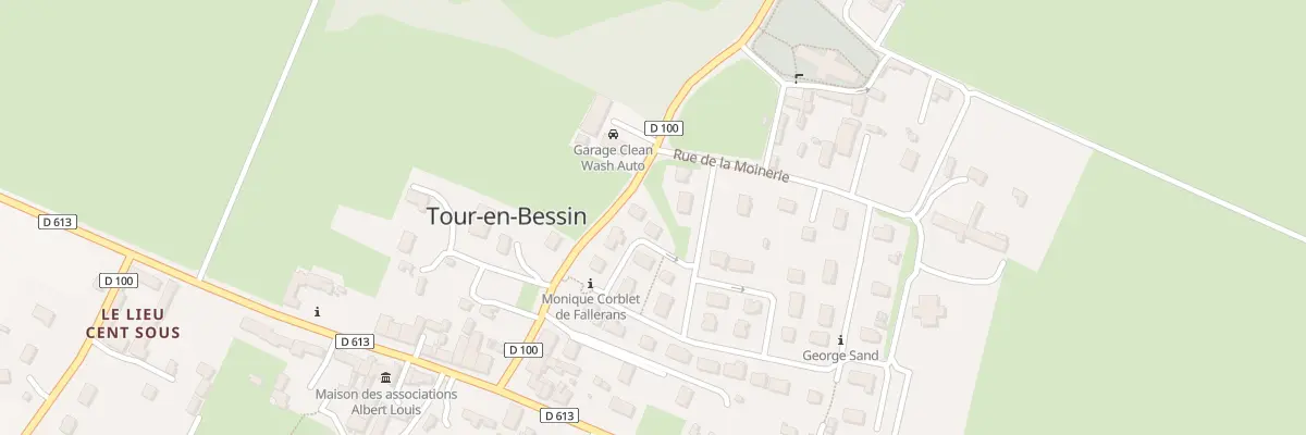 Plan du 7 Rue Simone Veil à Tour-en-Bessin