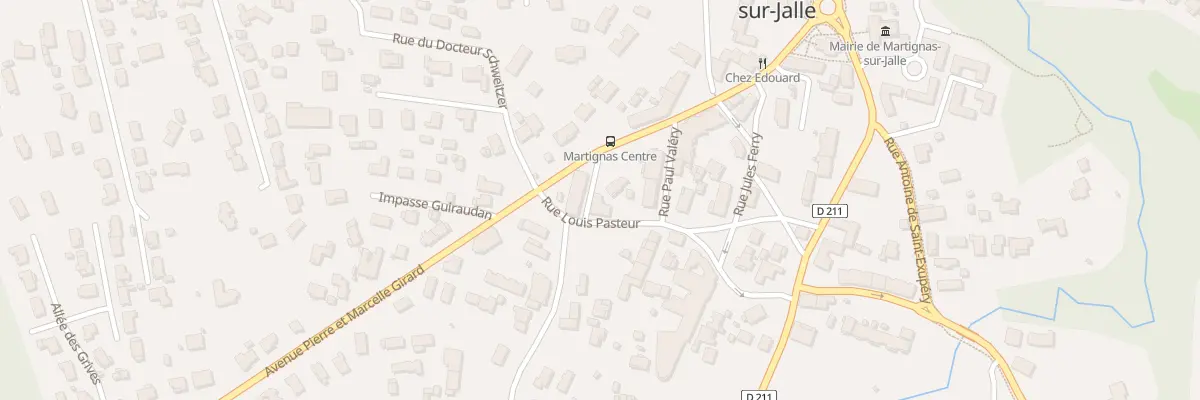 Plan du 10B Rue Louis Pasteur à Martignas-sur-Jalle